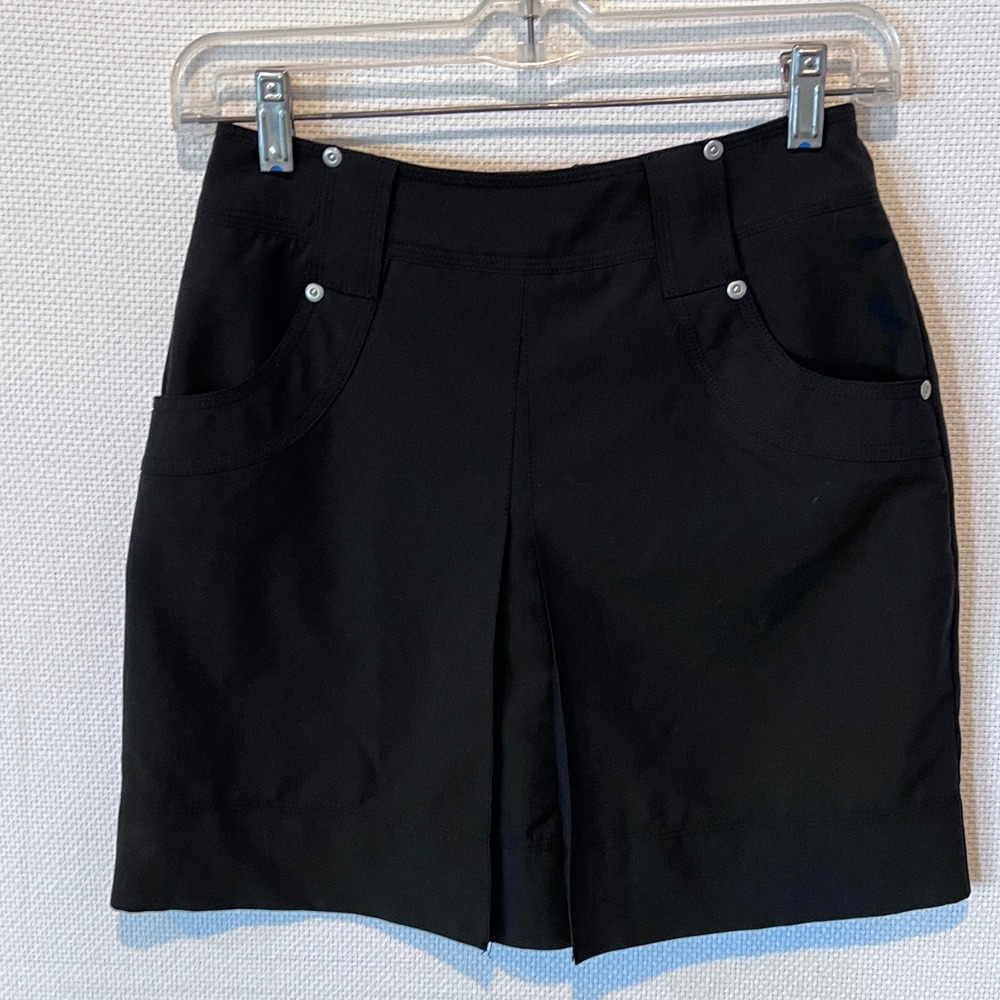 Swing Belle & Court Womens Black Golf Tennis Pickleball Athletic Skort Size 2